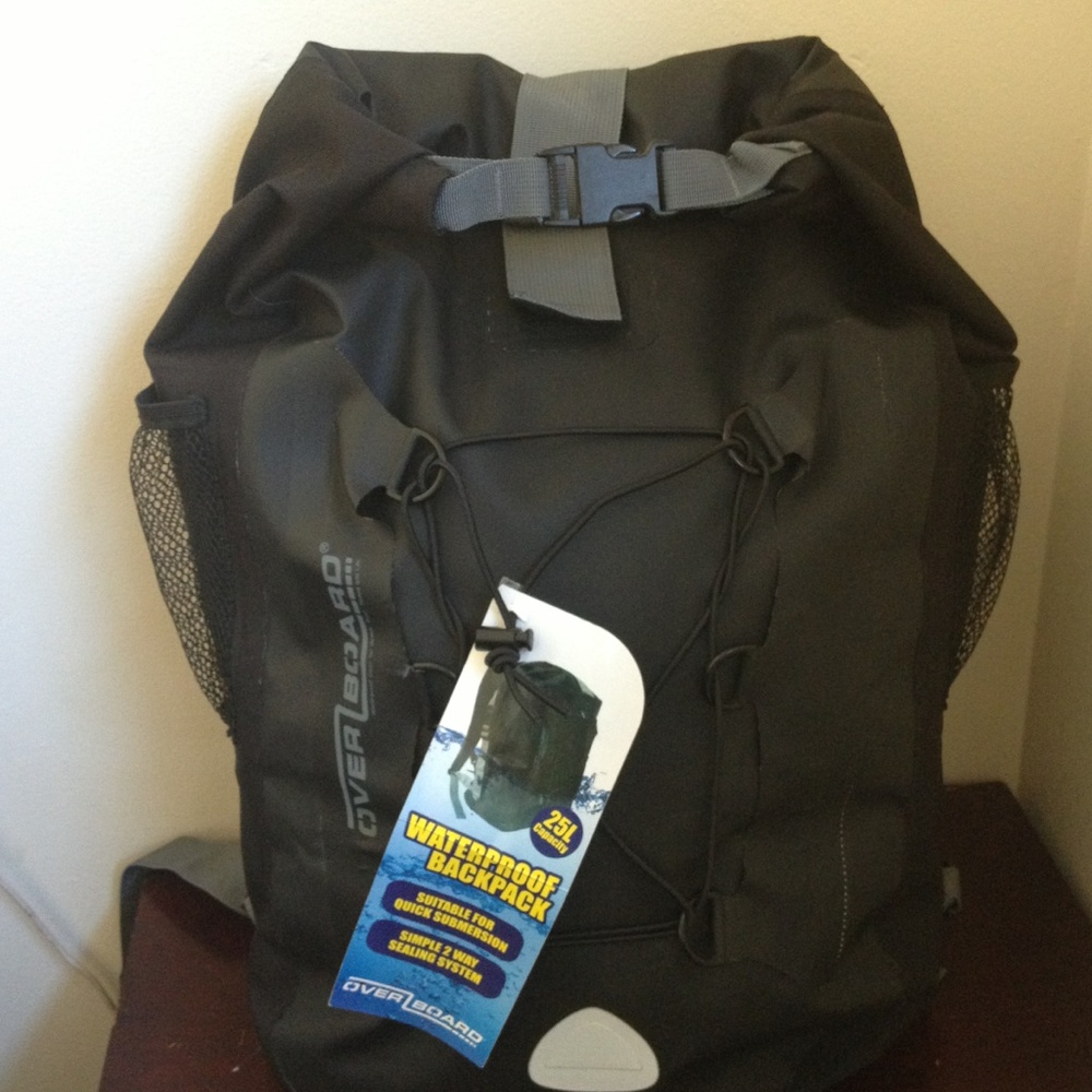Over Board Waterproof Gear Backpack 25L Brand New